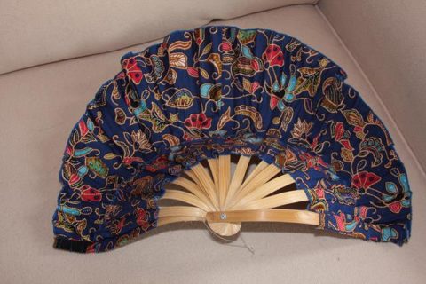 Blue fan