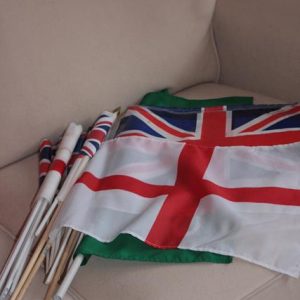 Flags  ( UK, English, London Irish)
