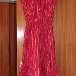 Red dress short