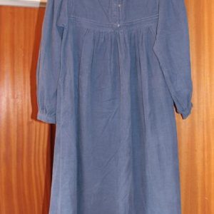 Blue long sleeved dress