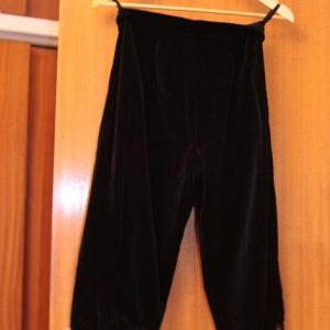 Black velvet knickerbockers vintage