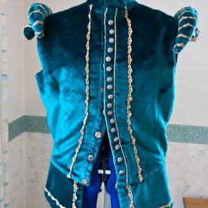Men's Tudor costume blue