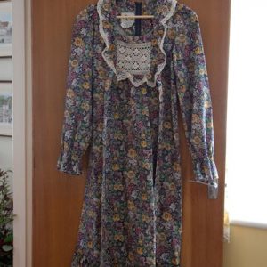 Floral 70's style dress