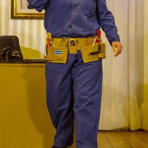 Boiler suit, blue