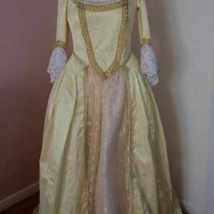 Georgian Yellow gold dress