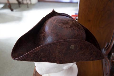Tricorn hat brown