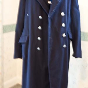 Navy great coat