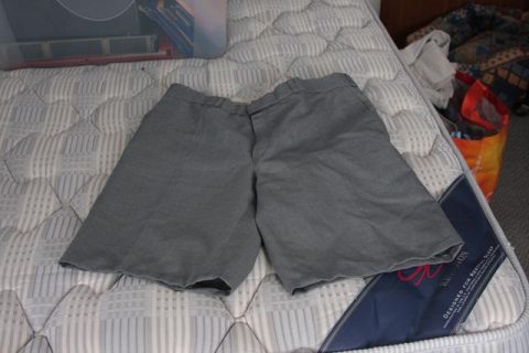 Grey shorts