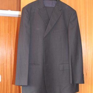 Navy suit - trousers 40 waist 33 leg