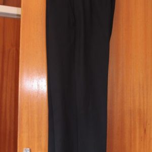 Dark navy trousers