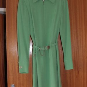 Green long sleeved short dress buckle belt (Karen Millen)