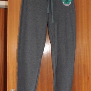 Blue jogging bottoms