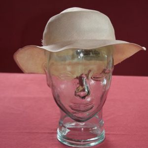 White sun hat