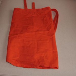 Orange aprons