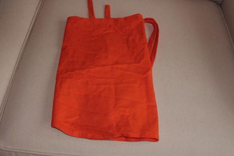 Orange aprons