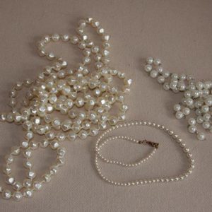 Pearl necklaces