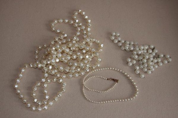 Pearl necklaces