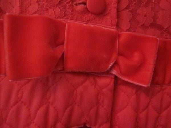 St Michael vintage red dressing gown (ladies)