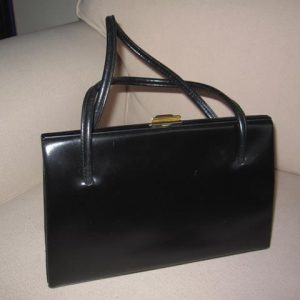 Black handbag