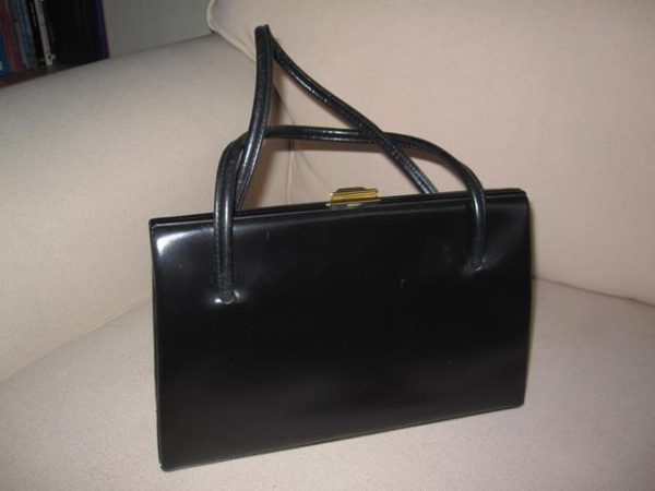 Black handbag