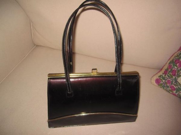 Black handbag