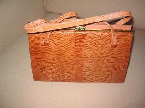 Tan handbag
