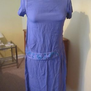 Mauve 1930's dress