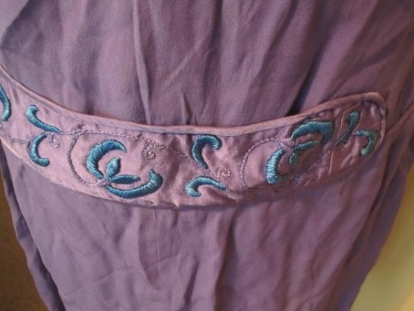 Mauve 1930's dress