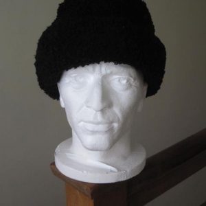 Black woollen hat