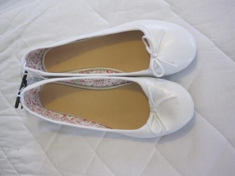 White pumps