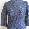 Blue glittery dress, Long