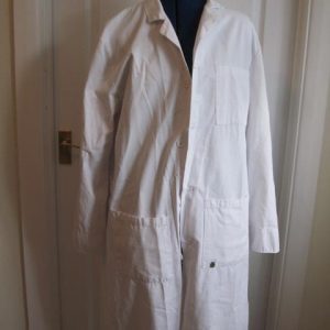 White lab coats