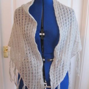 Cream shawl