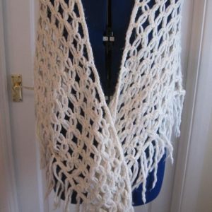 Cream shawl