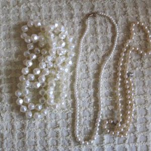 Pearl necklaces