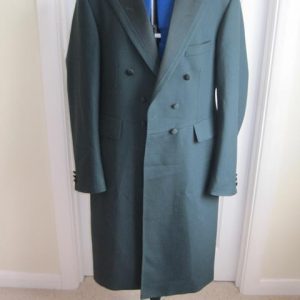 Green morning coat