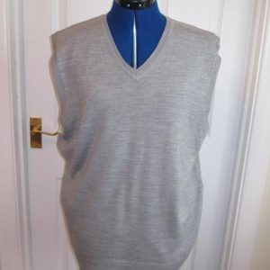Grey wool tank top