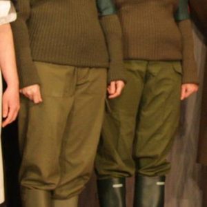 Khaki trousers