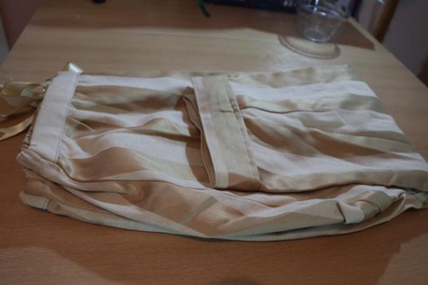 Georgian breeches, gold striped