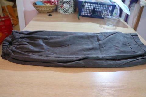 Georgian breeches, beige, green - Image 3