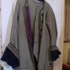 Georgian waistcoat, Green patterned
