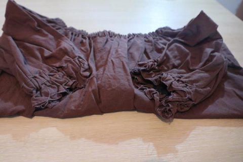 Ladies/wench blouses, deep mauve