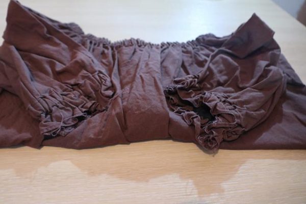 Ladies/wench blouses, deep mauve
