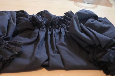 Ladies/wench blouses, dark grey
