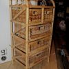 Chest of draws (small, bamboo)