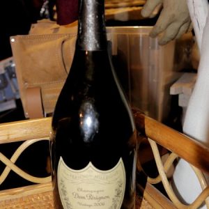 Dom Perignon Champagne bottle