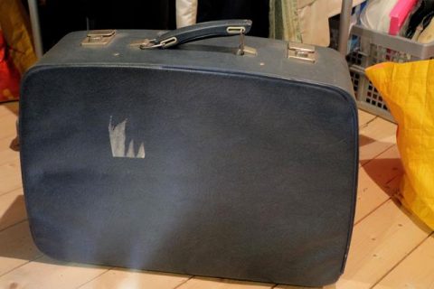Suitcase (Blue, medium)