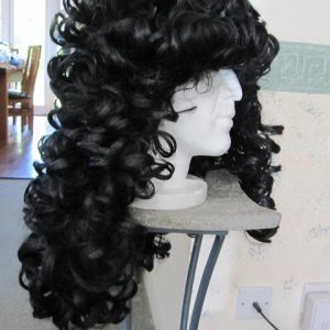 Black judge wig
