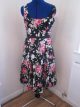 Floral dress (sleeveless)