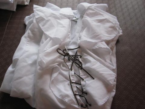 Hero / Pirate shirt, white